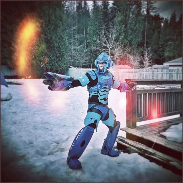 Святая корова, этот косплей Mega Man