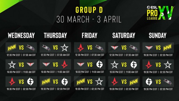 ESL Pro League Season&nbsp;15 пройдёт в Германии в офлайне
