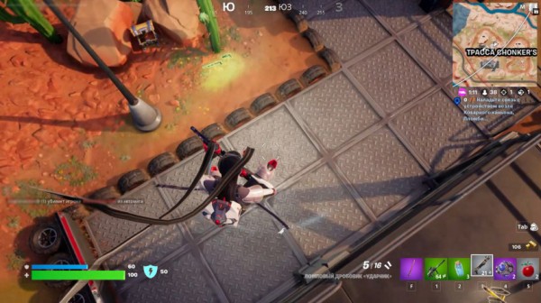 Гайд: Вертикальное передвижение в Fortnite &mdash; паркур и зиплайны
