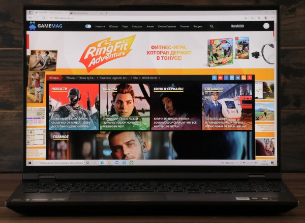 Обзор игрового ноутбука Lenovo Legion 5 Pro (82JQ0011RU)