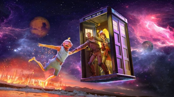 В Fortnite начался креативный кроссовер с «Доктором Кто» В Fortnite начался креативный кроссовер с «Доктором Кто»