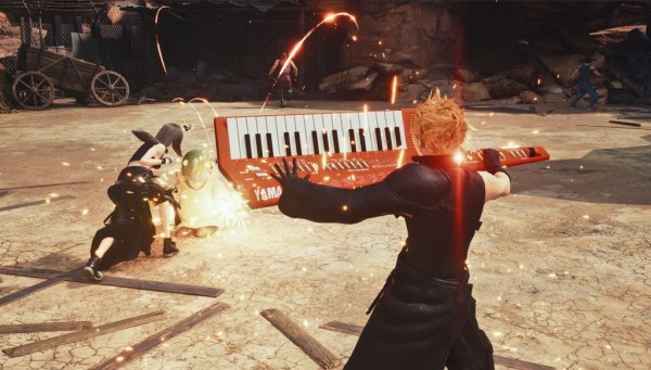 Мод для Final Fantasy 7 Remake, добавляющий меч-синтезатор