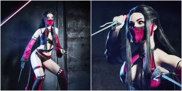Лучший косплей Милины из Mortal Kombat