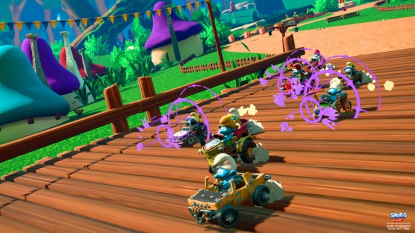 Создатели V-Rally и Test Drive Unlimited работают над Smurfs Kart