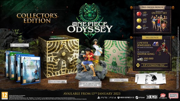 One Piece Odyssey выходит 13 января 2023 года One Piece Odyssey выходит 13 января 2023 года