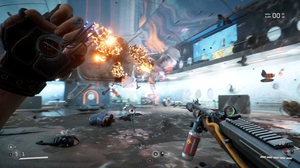 На новых скриншотах отечественного шутера Atomic Heart показали открытый мир, врагов и пушки
На новых скриншотах отечественного шутера Atomic Heart показали открытый мир, врагов и пушки