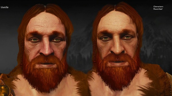 
В The Witcher 3 завезли реалистичные 4K-текстуры лиц и показали, что стало с персонажами
