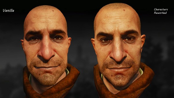 
В The Witcher 3 завезли реалистичные 4K-текстуры лиц и показали, что стало с персонажами
