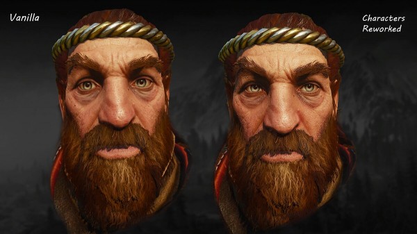 
В The Witcher 3 завезли реалистичные 4K-текстуры лиц и показали, что стало с персонажами
