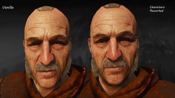 
В The Witcher 3 завезли реалистичные 4K-текстуры лиц и показали, что стало с персонажами
