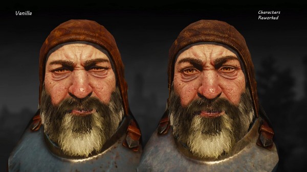 
В The Witcher 3 завезли реалистичные 4K-текстуры лиц и показали, что стало с персонажами
