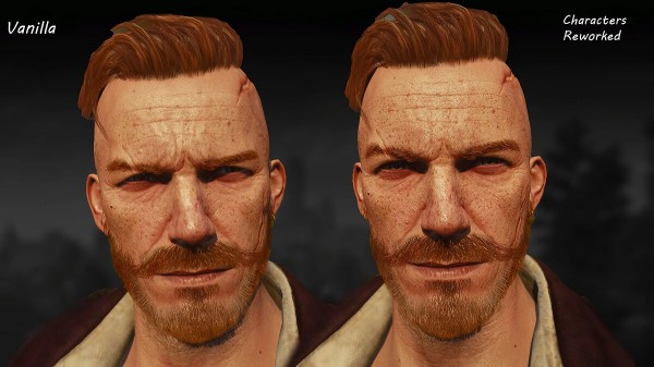 
В The Witcher 3 завезли реалистичные 4K-текстуры лиц и показали, что стало с персонажами
