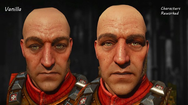 
В The Witcher 3 завезли реалистичные 4K-текстуры лиц и показали, что стало с персонажами
