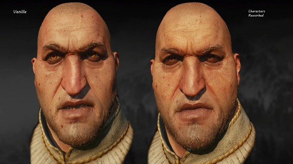 
В The Witcher 3 завезли реалистичные 4K-текстуры лиц и показали, что стало с персонажами
