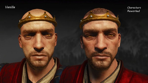 
В The Witcher 3 завезли реалистичные 4K-текстуры лиц и показали, что стало с персонажами
