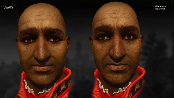 
В The Witcher 3 завезли реалистичные 4K-текстуры лиц и показали, что стало с персонажами
