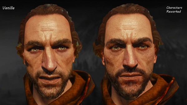 
В The Witcher 3 завезли реалистичные 4K-текстуры лиц и показали, что стало с персонажами
