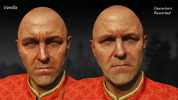 
В The Witcher 3 завезли реалистичные 4K-текстуры лиц и показали, что стало с персонажами
