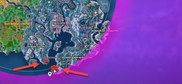 Fortnite: как выполнить задание второй недели - Посетите три маяка Fortnite: как выполнить задание второй недели - Посетите три маяка