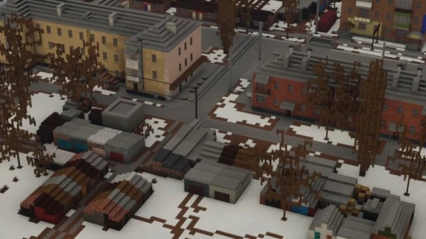 Энтузиаст построил в Minecraft город из Ростовской области