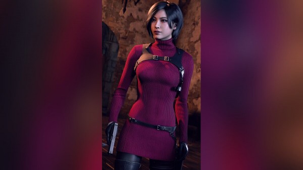 
Девушка с огромной грудью закосплеила Аду Вонг из Resident Evil 4 в прозрачном нижнем белье
