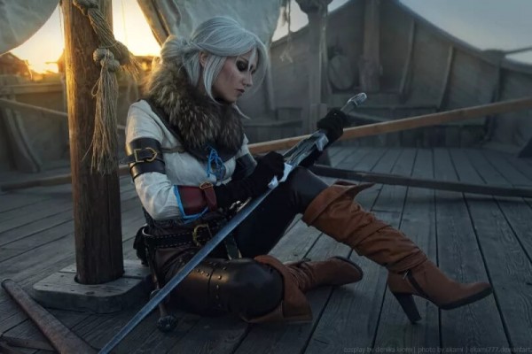 Пусть косплей на Ciri никогда не заканчивается
