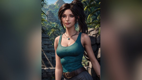
ИИ показал, как бы Лара Крофт из Tomb Raider выглядела в мультике
