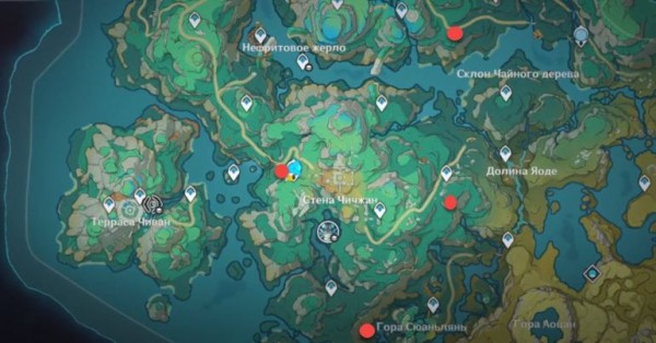 Все роскошные сундуки в Чэньюй 4.4 Genshin Impact Все роскошные сундуки в Чэньюй 4.4 Genshin Impact