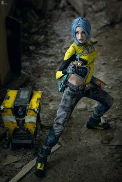 Косплей Borderlands &ndash; живой мультфильм