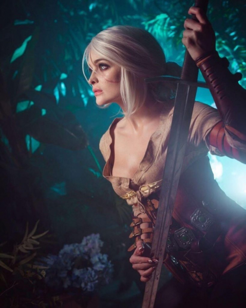 Абсолютно совершенный косплей Цири из The Witcher 3: Wild Hunt