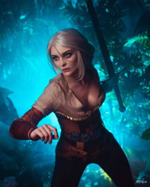 Абсолютно совершенный косплей Цири из The Witcher 3: Wild Hunt
