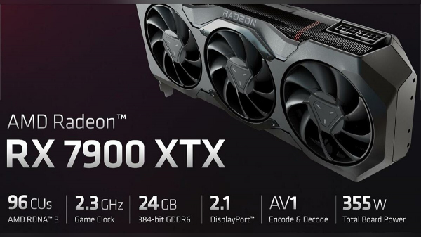 
AMD представила новые флагманские видеокарты RX 7900 XTX и RX 7900 XT. Их производительность уже проверили в топовых играх
