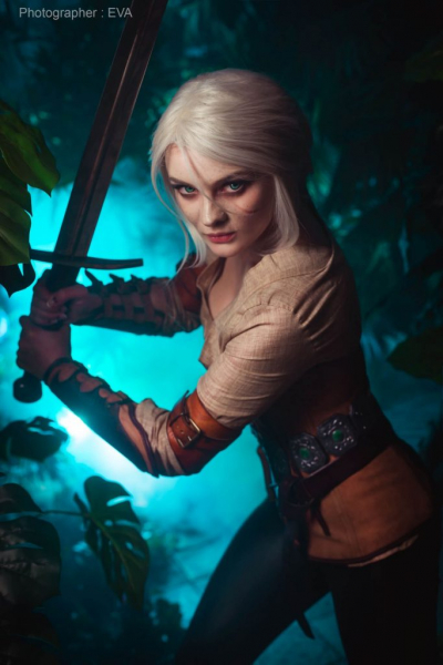 Абсолютно совершенный косплей Цири из The Witcher 3: Wild Hunt