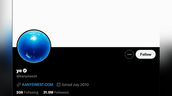 
Социальная сеть Twitter вернула рэперу Канье Уэсту доступ к его аккаунту
