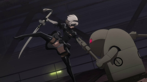 
В аниме по Nier: Automata показали попу 2B &mdash; скриншоты
